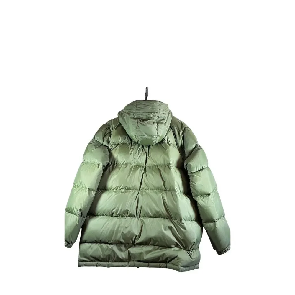 LL Bean Mens Baxter State Parka Olive Green Goose Down Puffer Jacket XL‎ DL401
